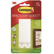 Command Large Picture Hanging Strips 4Pk