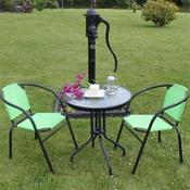 Cyprus Bistro Set Lime Green