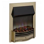 Dimplex Dumfries Optiflame 3D Effect Electric Fire Antique Brass