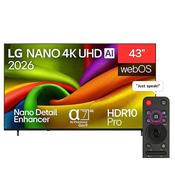 Lg 43" Smart Nano 4K Uhd Tv image