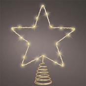 Kaemingk Micro Led Treetopper Metal Star 5Cmx22cmx27cm image