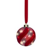 Kaemingk Micro Led Red Ball Warm White Leds 14Cm image