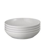 Denby Dove Grey Set Of 4 Pasta Bowls image