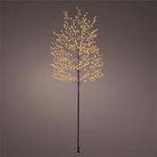 Kaemingk Micro Twig Tree 180Cm 720 Cluster Gold Leds Outdoor