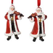 Santa Playing Music Assorted