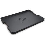 Cut &amp; Curve Plus Chopping Board Black Large image