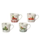 Christmas Truck Porcelain Mug Assorted image
