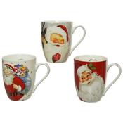 Kaemingk Assorted Santa Porcelain Mug image