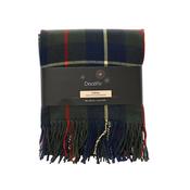 Kaemingk Throw Tartan Check Fringe Blue 130Cmx170cmx0.5Cm image