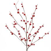 Foam Berries Spray Red