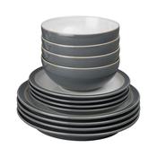 Denby Elements Fossil Grey 12 Piece Set image