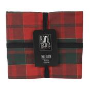 Kaemingk Tablecloth Tartan Green/Red 180Cmx140cmx0.1Cm image