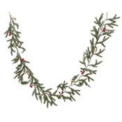 Kaemingk Garland Faux Pinecone And Berry Indoor Green D.15Cmx180cm image