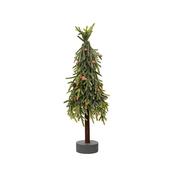 Kaemingk Merry Fir Mini Tree Glitter/Red Berry Green D.14Cmx45cm image