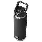 Yeti Rambler 26 Oz Straw Bottle Black