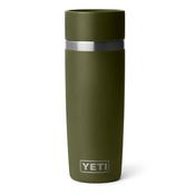 Yeti Rambler 16 Oz Travel Bottle Olive/King Crab Orange image