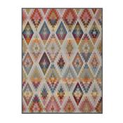 Italian Collection Ikat Diamond Multi Throw 150X200cm