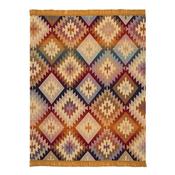 Ikat Diamond Multi Throw 140X180cm