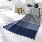 Oversized Check Blue Throw 150X200cm image