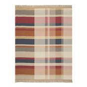 Oversized Check Natural Throw 140X180cm image