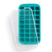 Industrial Ice Cube Tray With Lid Turquoise image