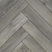 Palladium Grey Oak Herringbone Laminate Flooring 12Mm (Per Pack)