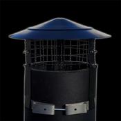 Shl Anti Bird / Rain Chimney Cowl 8 - 9" Black image