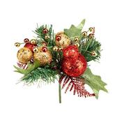 Premier Red &amp; Gold Glitter Ball Pick image
