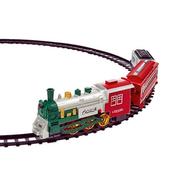 Premier Christmas Train Set With Sound &amp; Smoke image