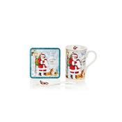 Premier Ceramic Santa Mug With Coaster And Spoon Gift Set 18Cm image