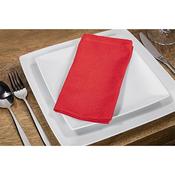 Premier Red Recycled Fabric Napkins 40X40cm image