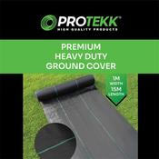 Protekk Virgin Pp Ground Cover 1X15m Roll 100Gsm image