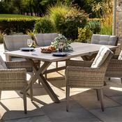 Hartman Arley Premium Rectangle 6 Seater Set image