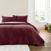 Attica Velvet Burgundy Bedspread 240X260 image