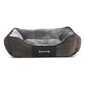 Scruffs Harvard Memory Foam Box Bed Graphite Grey X-Large
