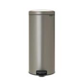 Brabantia Pedal Bin Platinum Newicon Plastic Bucket 30L image