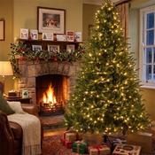 Juniper Fir Premium Christmas Tree With 850 Colour Changing Led Lights 2.3M (7.5Ft) image