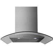 Belling 60Cm Curved Glass Hood Stainless Steel image