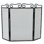 Castle Living 3 Panel Scroll Firescreen 28"