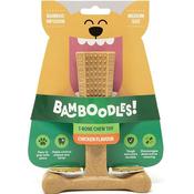 Bamboodles Cheese T-Bone Chew 6" image