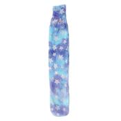 De Vielle Covered Long Hot Water Bottle Silver Stars