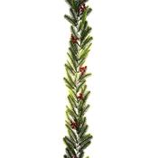 Premier Fresh Pine And Red Berry Garland 1.8M image