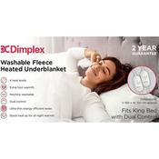 Dimplex Fleece Underblanket Double Dual 152X122cm
