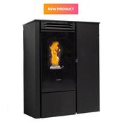 Elcofire Kiva Slimline Glass Door Pellet Stove 8Kw