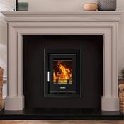 Luna Glass Inset Multifuel Stove 6Kw 3 Sided image