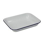 Oblong Enamel Open Roaster 34Cm image
