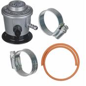 Easi Plumb Jumbo Regulator Kit (Including 1.2Mtr Hose &amp; Clips)