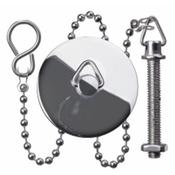 Easi Plumb C.P. Basin Plug &amp; Chain Set