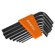 Faithfull Short Arm Hexagon Key Set 8Pce (1.5-6Mm) image