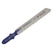Faithfull Wood Jigsaw Blades T119b 5 Pack image